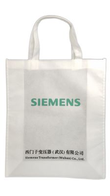 Handled Durable Nonwoven Cloth Bags OEM Design Custom Printed Eco Friendly Reusable Shopping Tote Alternatives