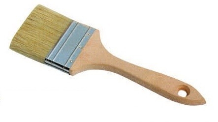 White Bristle Synthetic Filament Brush For Emulsion Painting