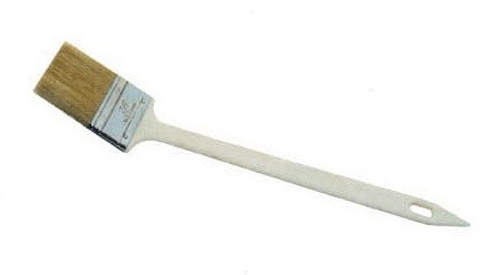 Furniture White Bristle Paint Bent Radiator Brush Bulk 1" 2" 3"