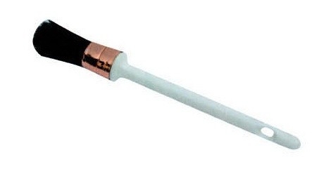 Round Black Bristle Chalk Paint Brushes 15mm 21mm 25mm
