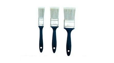 Painting Synthetic Filament Brush Featuring Hollow Polyester Filament Brush Head and White Bristle Color Designed for Smooth Paint Distribution