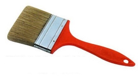 Double Boiled White Bristie Painting Brush