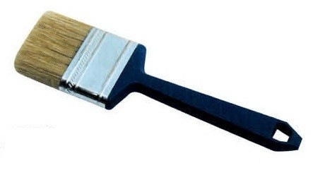 White Bristie Painting Brush