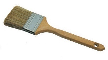 White Bristle &amp; Ox Hair Painting Brush