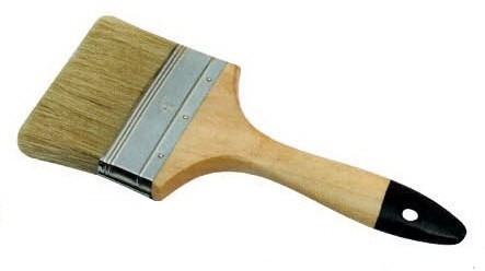 White Bristle Painting Brush