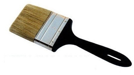Double Boiled White Bristle Synthetic Filament Brush For Professional Decorators