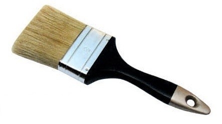 High Quality White Bristle Synthetic Filament Brush with Plastic Handle