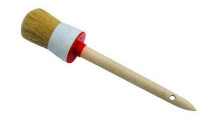 OEM White Bristle Chalk Paint Brushes Furniture Wax Brush