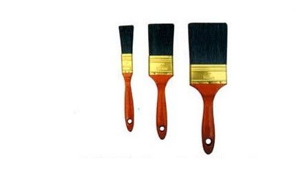 Flat Brush Type Interior Wall Paint Brush Featuring 5 Inches Handle Length Suitable for Precise Painting and Even Coverage on Walls