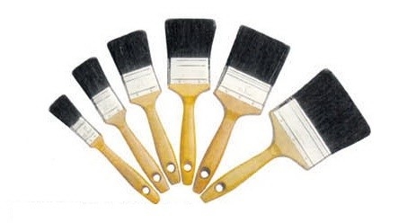 Bulk 100 Pure Bristle Paint Brush 20mm 30mm 50 Mm