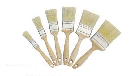 Bristle Type Synthetic Fiber Bristle House Paint Brush for White Industrial Brushes