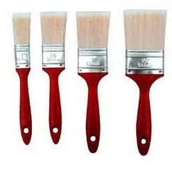 Synthetic Bristle Material House Paint Brush Featuring 5 Inches Handle Length Civil Brushes Designed for Smooth Application and Coverage