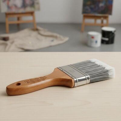 Civil Brushes Style Professional House Paint Brush Featuring 5 Inches Handle Length Designed for Durable and Painting Tasks